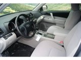 2012 Toyota Highlander V6 4WD Ash Interior