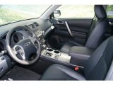2012 Toyota Highlander SE 4WD Black Interior
