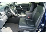 2012 Toyota Highlander SE 4WD Black Interior