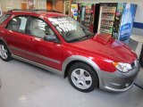 2007 Garnet Red Pearl Subaru Impreza Outback Sport Wagon #53857148