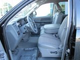 2008 Dodge Ram 1500 SXT Quad Cab Medium Slate Gray Interior