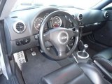 2001 Audi TT 1.8T quattro Coupe Ebony Black Interior