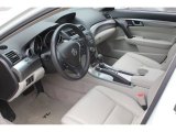2011 Acura TL 3.5 Taupe Gray Interior