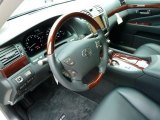 2011 Lexus LS 460 AWD Black Interior