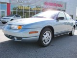 2002 Silver Blue Saturn S Series SL2 Sedan #53918090