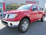 2011 Red Alert Nissan Frontier SV Crew Cab #53918082