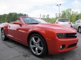 2011 Inferno Orange Metallic Chevrolet Camaro LT/RS Convertible #53918068