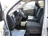2012 Dodge Ram 3500 HD Big Horn Crew Cab Dually Dark Slate/Medium Graystone Interior