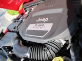 2012 Jeep Wrangler Sport 4x4 3.6 Liter DOHC 24-Valve VVT Pentastar V6 Engine