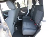 2012 Jeep Wrangler Unlimited Sahara 4x4 Black Interior