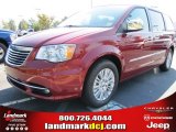 2012 Deep Cherry Red Crystal Pearl Chrysler Town & Country Limited #53917918