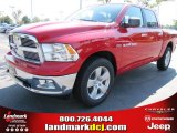 2011 Flame Red Dodge Ram 1500 Big Horn Crew Cab 4x4 #53917908