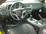 2012 Chevrolet Camaro LS Coupe Black Interior