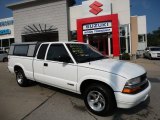 2000 Summit White Chevrolet S10 LS Extended Cab #53917979
