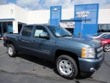 2012 Blue Granite Metallic Chevrolet Silverado 1500 LT Crew Cab 4x4 #53941409