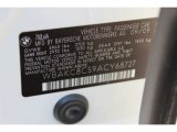 2010 BMW 7 Series 750Li xDrive Sedan Info Tag