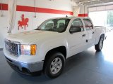 2011 Summit White GMC Sierra 1500 SLE Crew Cab 4x4 #53941193