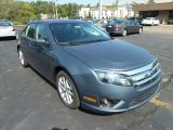 2012 Steel Blue Metallic Ford Fusion SEL #53941372