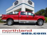 2011 Red Candy Metallic Ford F150 XLT SuperCrew 4x4 #53961354