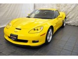 2008 Velocity Yellow Chevrolet Corvette Z06 #53961346