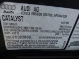 2003 Audi RS6 4.2T quattro Info Tag