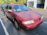 Ruby Red Pearl Nissan Sentra in 1995