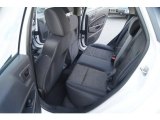 2012 Ford Fiesta SES Hatchback Charcoal Black Interior