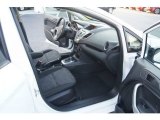 2012 Ford Fiesta SES Hatchback Charcoal Black Interior