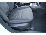 2012 Ford Fiesta SES Hatchback Charcoal Black Interior
