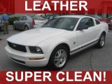 2009 Performance White Ford Mustang V6 Premium Coupe #53961310