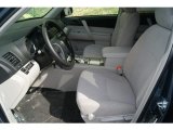 2012 Toyota Highlander V6 4WD Ash Interior
