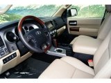 2012 Toyota Sequoia Platinum 4WD Sand Beige Interior
