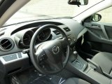 2012 Mazda MAZDA3 i Sport 4 Door Black Interior