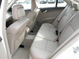 2012 Mercedes-Benz C 250 Sport Almond Beige/Mocha Interior