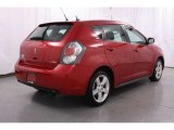 Red Hot Metallic Pontiac Vibe in 2009