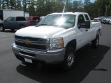 2011 Summit White Chevrolet Silverado 2500HD Extended Cab 4x4 #53982515