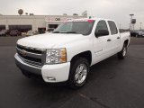 2008 Summit White Chevrolet Silverado 1500 LT Crew Cab 4x4 #53981417