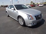 Radiant Silver Metallic Cadillac CTS in 2012