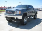 2008 Stealth Gray Metallic GMC Sierra 1500 SLE Crew Cab 4x4 #53981395