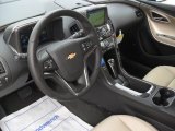 2012 Chevrolet Volt Hatchback Light Neutral/Dark Accents Interior