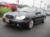 2004 Ebony Black Hyundai Sonata  #53983506