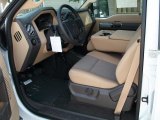 2012 Ford F350 Super Duty XLT Crew Cab 4x4 Dually Adobe Interior