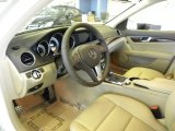2012 Mercedes-Benz C 250 Sport Almond Beige/Mocha Interior