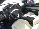 2012 Mercedes-Benz E 350 Coupe Almond/Black Interior