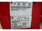 2000 Pontiac Firebird Convertible Info Tag