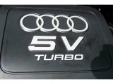 2001 Audi TT 1.8T Roadster 1.8 Liter Turbocharged DOHC 20-Valve 4 Cylinder Engine