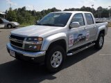 2012 Sheer Silver Metallic Chevrolet Colorado LT Crew Cab #53982340
