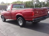 Electric Red Metallic Ford F150 in 1994
