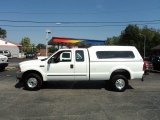 2000 Oxford White Ford F350 Super Duty XLT Extended Cab 4x4 #53982285