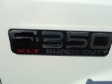 2000 Ford F350 Super Duty XLT Extended Cab 4x4 Marks and Logos